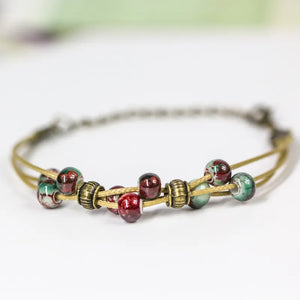Hand made small pure  fresh women's ceramic creative DIY bracelet small adorn article bracelets for women female gift #5213