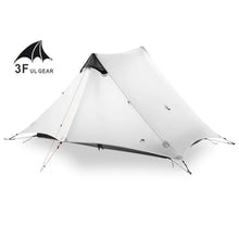 Load image into Gallery viewer, LanShan 2 3F UL GEAR 2 Person 1 Person Outdoor Ultralight Camping Tent 3 Season 4 Season Professional 15D Silnylon Rodless Tent
