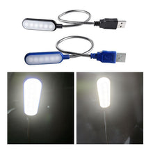 Load image into Gallery viewer, STEVVEX Portable USB LED Mini Flexibile Light For Reading Books USB Lamp for Power Bank Laptop Notebook or  PC Computer
