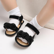 Load image into Gallery viewer, Princess Cute Baby Girls Newborn Infant Floral Sandals Soft Crib Walkers Breathable Shoes Best Baby Gift
