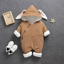 Load image into Gallery viewer, Baby Newborn Jumpsuit Snowsuit Warm Romper Cotton Jackets for baby Girl &amp; boy In Modern Desgn
