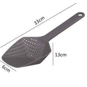 LMETJMA Large Nylon Strainer Scoop Colander Kitchen Appliances Cooking Tools Gadgets Drain Vegies Water Scoop Cozinha PY0031