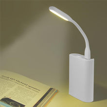 Load image into Gallery viewer, STEVVEX Mini Portable USB LED Lamp Super Bright Book Light Reading Lamp For Power Bank PC Laptop or Notebook
