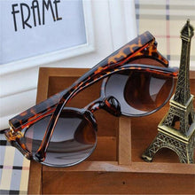 Load image into Gallery viewer, New Luxury Modern Fashion Retro Designer Super Round Circle Glasses  With Cat Eye Women's Sunglasses With UV400 Protection
