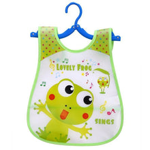 Load image into Gallery viewer, Modern Interesting Cartoon Adjustable Baby Bibs Waterproof Lunch Feeding Bibs Baby Cartoon Feeding Cloth Children Bib For Kids
