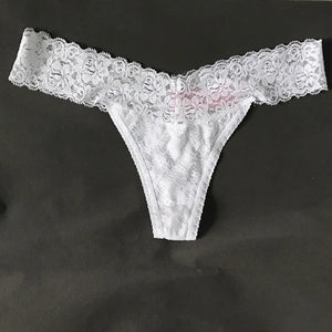 Voplidia Netherlands T-back Women's Panties Sexy Lace Thongs and G Strings Pink Female Seamless Lace Lingerie Underwear PM035