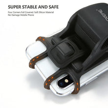Load image into Gallery viewer, Black Bike Phone Holder Universal Motorcycle Bicycle Mobile Cell Phone Handlebar Stand
