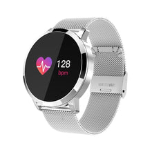 Load image into Gallery viewer, New Q8 LED Bluetooth Smart Watch With Stainless Steel Waterproof Breacelet Wearable Device Smartwatch Style for Men and Women With Fitness Tracker
