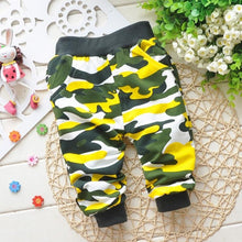 Load image into Gallery viewer, Baby Pants Spring &amp; Autumn Lovely Cotton Camouflage Baby Boy Pants Newborn Baby Girls Pants 0-2 Year Pants in Modern Military Design
