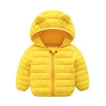 Load image into Gallery viewer, Winter Padded Jacket For Baby Boys Girls  Kids Warm Outerwear Coat For Baby Jacket Newborn Clothes With Bear Ears Design
