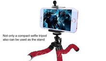Load image into Gallery viewer, Flexible Sponge Mini Tripod With Bluetooth Remote Shutter Mini Camera Tripod Phone Holder Clip Stand
