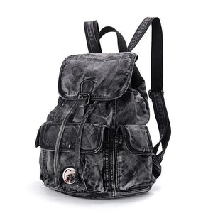 Women's Backpack Denim Daily Backpack Vintage Backpacks Travel Lay Bag  Rucksack Backpack mochila