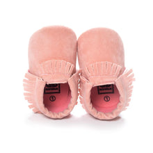 Load image into Gallery viewer, Baby PU Soft Soled Non-slip Leather Shoe For Autumn And Winter Warm Comfortable Shoes
