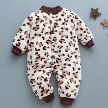 Load image into Gallery viewer, Baby Clothing Boys And Girls Rompers Coral Cute Infant Overall Toddler Jumpsuit Baby Romper For Winter
