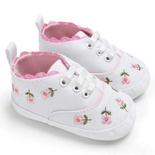 Load image into Gallery viewer, Soft Toddler Baby Shoes Newborn Boys Girls Breathable Princess Crib Sneakers Pre-walker Anti Slip Design
