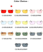 Load image into Gallery viewer, Classic Retro Sunglasses Women Glasses Lady Luxury Steampunk Metal Sun Glasses Vintage Mirror Oculos De Sol Feminino With UV400 Protection In Retro Modern Style
