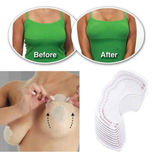Load image into Gallery viewer, 20pcs/lot women&#39;s invisible push up bare breasts chest Lift underwear bra stickers paper
