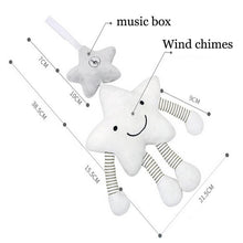 Load image into Gallery viewer, Baby Rattle Stroller Toy Musical Mobile Baby Toys Cute Learning Edccation Cartoon Star For Infant Strollers Crib Hanging For Kids and Baby
