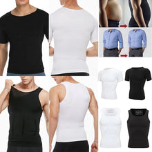 Load image into Gallery viewer, Men Slimming Body Shaper Belly Control Shapewear Man Shapers Modeling Underwear Waist Trainer Corrective Posture Vest Corset
