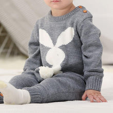 Load image into Gallery viewer, Handmade Modern Luxury Christmas Baby Rompers Newborn Rabbit Baby Jumpsuit Overall Long Sleeve  Baby Boys Clothes
