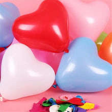 Load image into Gallery viewer, 100Pc Red Pink Balloons 10Inch Love Heart Latex Balloons For Wedding Party and Celebration Helium Balloon Valentines Day Birthday Party Inflatable Balloons
