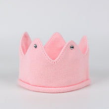 Load image into Gallery viewer, Crown Baby Hat Photography Props Knit Newborn Baby Girl Boy Hat Turban Infant Toddler Beanie Cap For Kids
