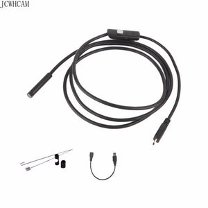 1m 2m 5m 10m Semi-rigid USB Endoscope Camera 5.5MM IP67 Waterproof Snake Camera With 6 Led Windows  Macbook PC Android Endoscope