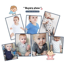 Load image into Gallery viewer, Modern 3PCS Baby Girl And Boy Newborn Boy Short Sleeve Baby Romper Jumpsuit Set For Boys and Girls
