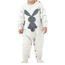 Load image into Gallery viewer, Handmade Modern Luxury Christmas Baby Rompers Newborn Rabbit Baby Jumpsuit Overall Long Sleeve  Baby Boys Clothes
