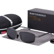 Load image into Gallery viewer, Luxury Elegent Vintage Retro Brand Designer Polarized Sunglasses Square Classic Shades Glasses WIth  UV400 Protection
