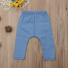 Load image into Gallery viewer, Cute Baby Pants Jeans Fashion Baby Boys Girls Pants Animal Print Long Trousers Bottoms Kids Trousers Children Pant
