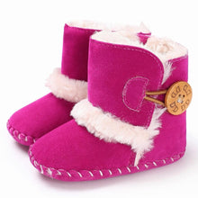 Load image into Gallery viewer, Fashion Comfortable Newborn Kid Baby Girl Boy Cute Snow Shoes Winter Warm Soft Boots Solid Cotton
