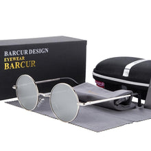 Load image into Gallery viewer, Luxury Elegent Retro Round Sunglasses Mirror Round Sunglasses Polarized Glasses  For Men and Women With UV400 Protection
