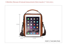 Load image into Gallery viewer, JEEP BULUO Multi-function Business Handbags Men New Man&#39;s Shoulder Bag Large Capacity Leather Messenger Bag Crossbody Big Brand
