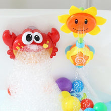Load image into Gallery viewer, Baby Educational Bubble Machine Music Kids Bath Toy Bathtub Soap Automatic Bubble Maker Baby Bathroom Toy For Children
