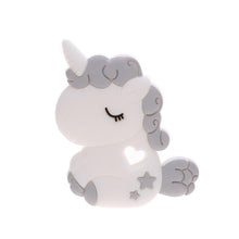 Load image into Gallery viewer, Unicorn Silicone Baby Teether Cartoon Animal BPA Free Rodents Teething  Shower Gifts Koala Penguin Owl Fox For Kids
