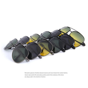 MERRYS Men Polarized Sunglasses Night Vision Driving Sunglasses 100% UV400 Sunglasses