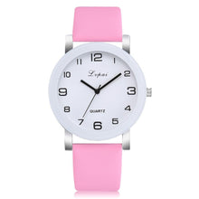 Load image into Gallery viewer, Woman's Watch Fashion Simple White Quartz Wristwatches Sport Leather Band Casual Ladies Watches For Women and Girls
