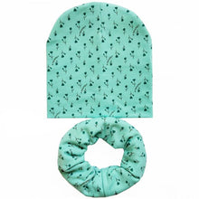 Load image into Gallery viewer, Modern Cartoon Cotton Baby Hat Winter Baby Girls Hat Newborn Boys Hats Kids Cap Scarf Set Children Beanies For Kids With Scarf
