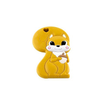 Load image into Gallery viewer, BPA Free Food Grade Silicone Teethers Cartoon Animals Shape Pacifier Clips, Accessories Baby Teething 1pc
