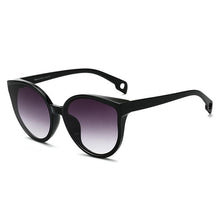 Load image into Gallery viewer, Luxury Modern Elegant Lady  Sunglasses WIth  Cat Eye Women Eyewear  Plastic Frame Clear Lens With  UV400 Protection
