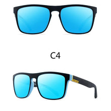 Load image into Gallery viewer, Men Polarized Sunglasses Vintage Anti-UV Driving Driver Black  Eyewear Rectangle Shades Men Oculos masculino
