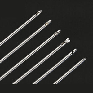 1pcs liposuction cannula fat transfer needle aspirator  fat transplantation kit, fat harvesting cannula for stem cells