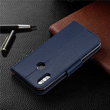 Load image into Gallery viewer, Huawei P Smart 2019 Case Leather Flip Case P Smart Plus Coque Wallet Magnetic Cover on for Huawei PSmart 2020 2018 Phone Cases
