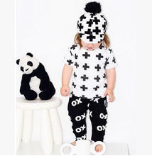 Load image into Gallery viewer, Modern Printed Baby Boy Clothes Sets T-shirt+ Pants Cartoon Printed Clothing Set For Boys In Elegant Design
