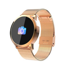 Load image into Gallery viewer, New Q8 LED Bluetooth Smart Watch With Stainless Steel Waterproof Breacelet Wearable Device Smartwatch Style for Men and Women With Fitness Tracker
