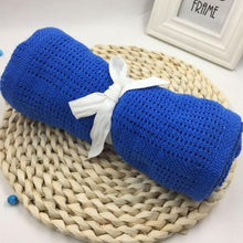 Load image into Gallery viewer, Baby Blanket Cotton Super Soft Blankets Newborn Swaddle Infant Wrap Bath Towel Girl Boy Stroller
