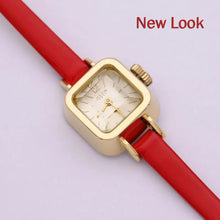 Load image into Gallery viewer, Lady Women&#39;s Watch Japan Quartz Hours Fine Fashion Dress Bracelet Leather Lovely Mini Candy Square Cute Girl Gift Julius No Box
