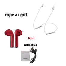 Load image into Gallery viewer, Wireless Bluetooth Earphone Earbuds Head With Mic with cables for all phones
