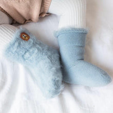 Load image into Gallery viewer, Winter Luxury Cozy Baby 3D Cartoon Embroidery Warm Thick Newborn Socks For Baby Girls and Boys In Elegant Comfortable Fashion Design
